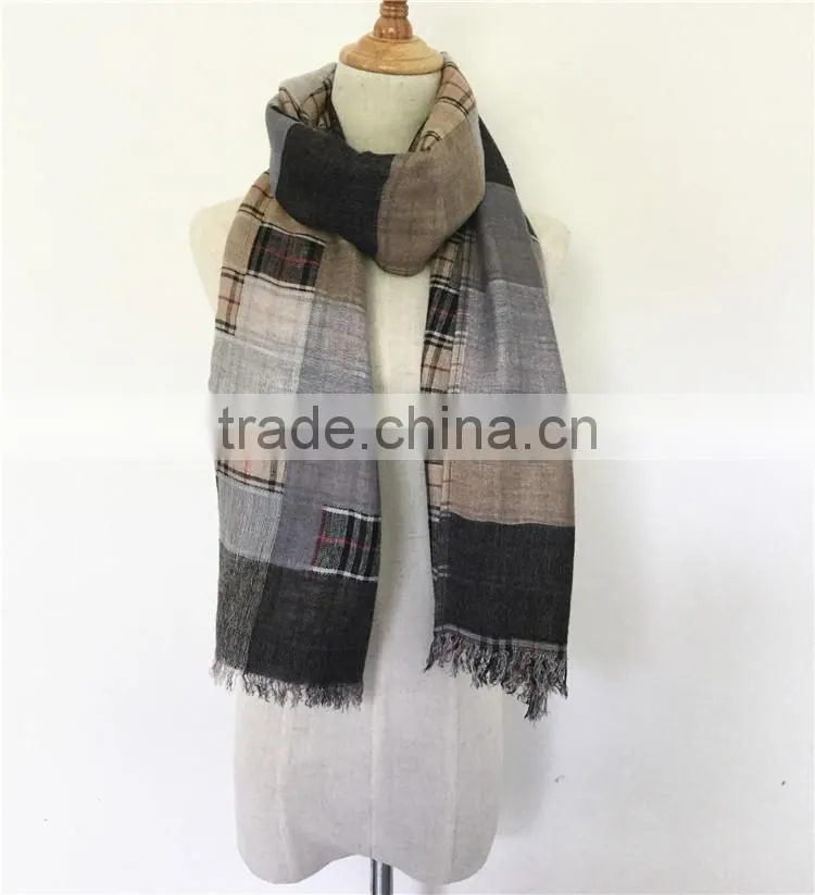 Classice Plaid Women Scarf Causal Fashion Scarf