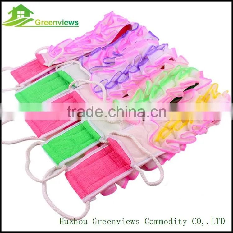 Wholesale bath mesh body exfoliating back scrubber for shower