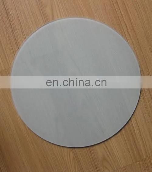 Sublimation blank glass clock