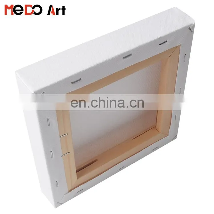 100% Cotton Blank Stretched Canvas