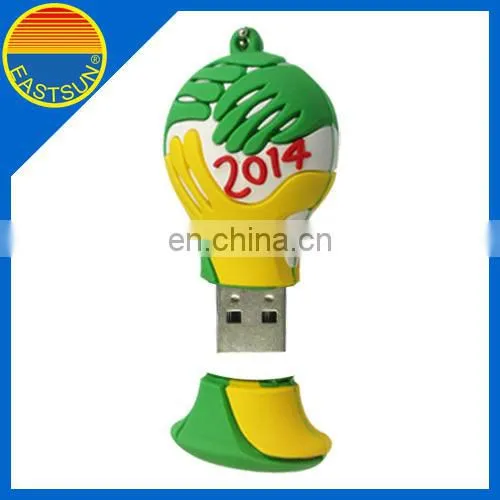 World Cup theme cartoon model usb flash drive