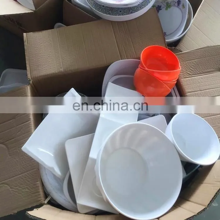 wholesale cheap sell in kgs plastic tableware stock plastic bowl stock