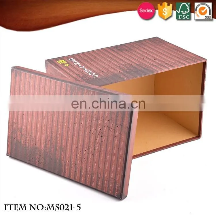 Container Shape Hard Cardboard Storage Box