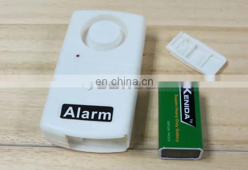 White Battery Powered Indoor Window and Door Alarm Entry Alarm