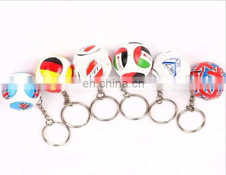 rotatable football landyard Key Chains football keychains wholesale from direct manufacturer football game souvenir gifts