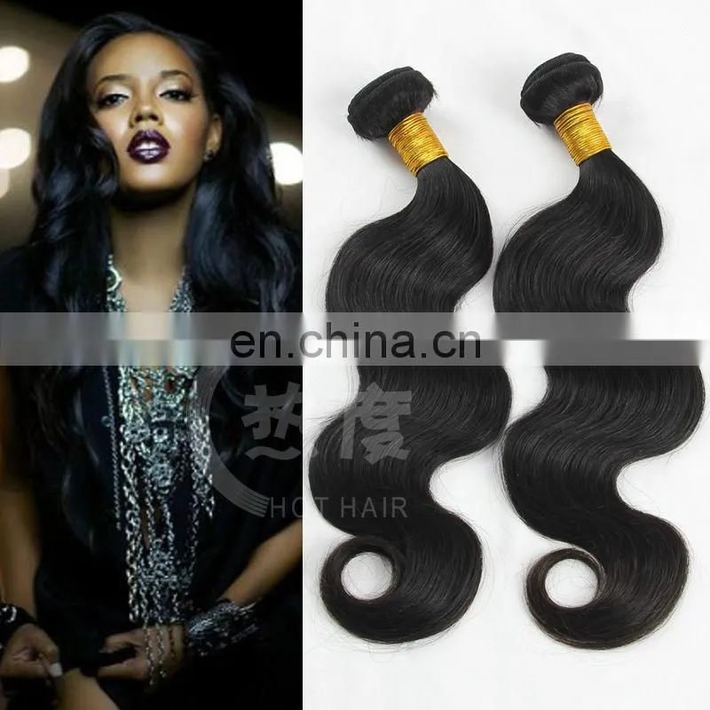 2014 New Arrival 100% Virgin Wholesale Malaysian Hair Weave Top Quality Long Body Wave For Thin Hair
