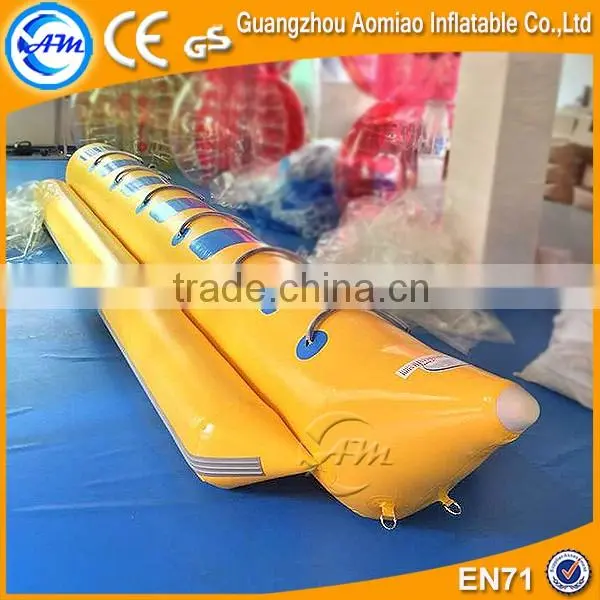 new style inflatable water games flyfish banana boat for sale