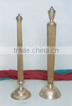 Antique Metal Candle Hurricane Lamp For Home Decor