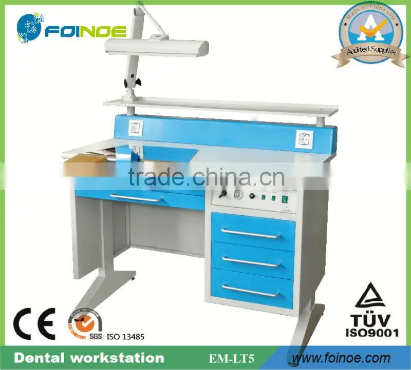 EM-LT6 Double Dental lab Workstation for laboratory with CE