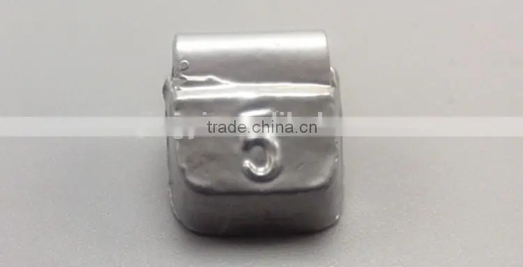 Pb lead wheel balance weight with clips used for steel rims