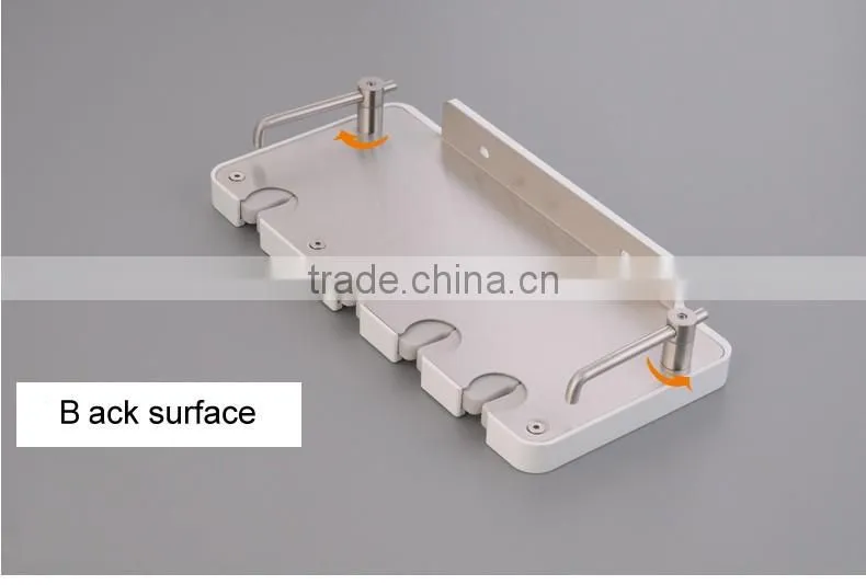 2016 Best seller wall mounted toothbrush holder with shelf