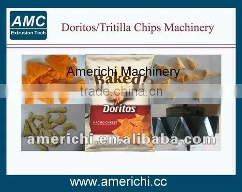 Crispy corn chips machine