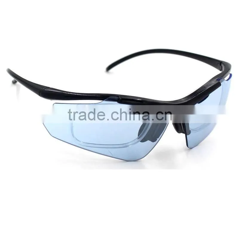 Stylish newest lightweight sporty smoke biking glasses