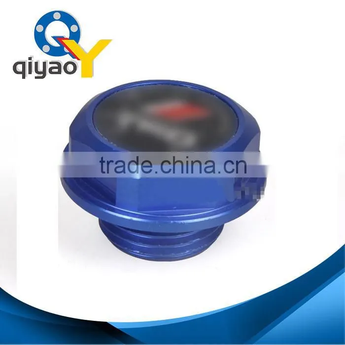 Blue Mugen Car Engine Oil Fuel Filler Filter Tank Cap Cover Plug for Honda