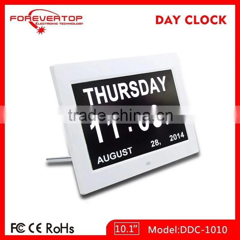 Hot sell High definition digital big screen led clock calendar for elder