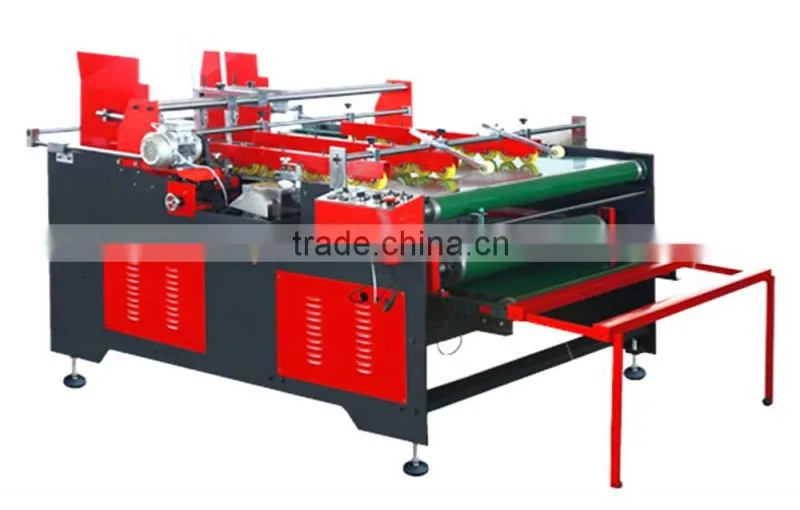 Viscose Firmly Pressing Type Paste Box Machine YL-SB-1300 with plastic layer patent double-ended grinder