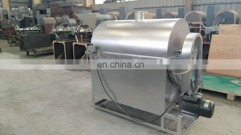 Chestnut cashew nut high efficient continuous roasting machine roaster baking machinery