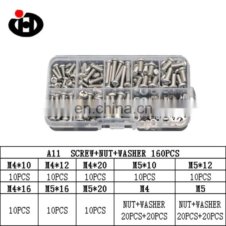 JINGHONG Cross Recessed Phillip Pan Head Screw