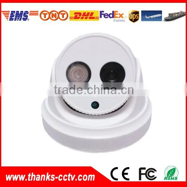 3.0MP HD lens IR 25m Plastic Dome IP Camera with POE, Eyeball Camera
