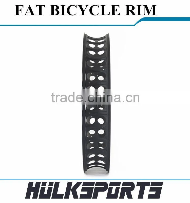 Bicycle Parts Carbon 26ER Profile 25mm Fat Wheel Rims Width 100mm Carbon Fiber Wheels Tubuless Hookless Rims Fat Bike Wheels