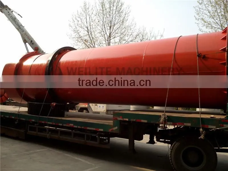 customized long-working life rotary coal dryer