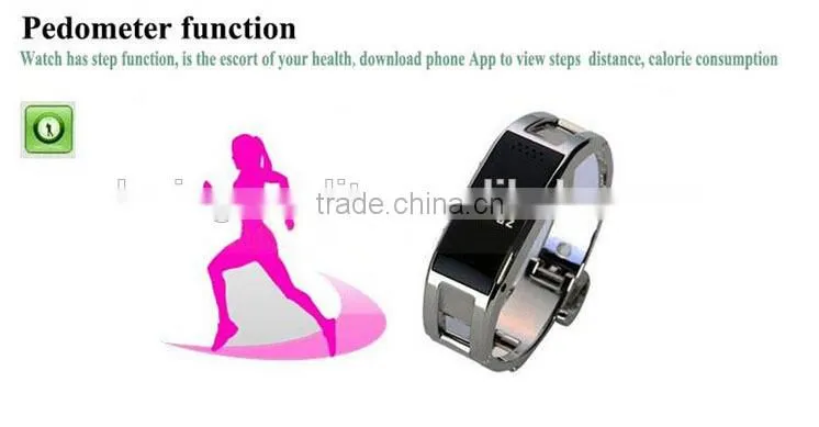 D8 Metal Gold Silver Hot Fitness Tracker Calorie Counter Sleep Monitor Watch Bluetooth Bracelet