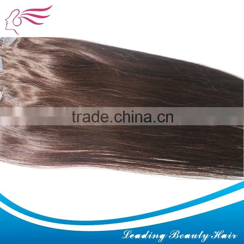 100% remy clip hair extension