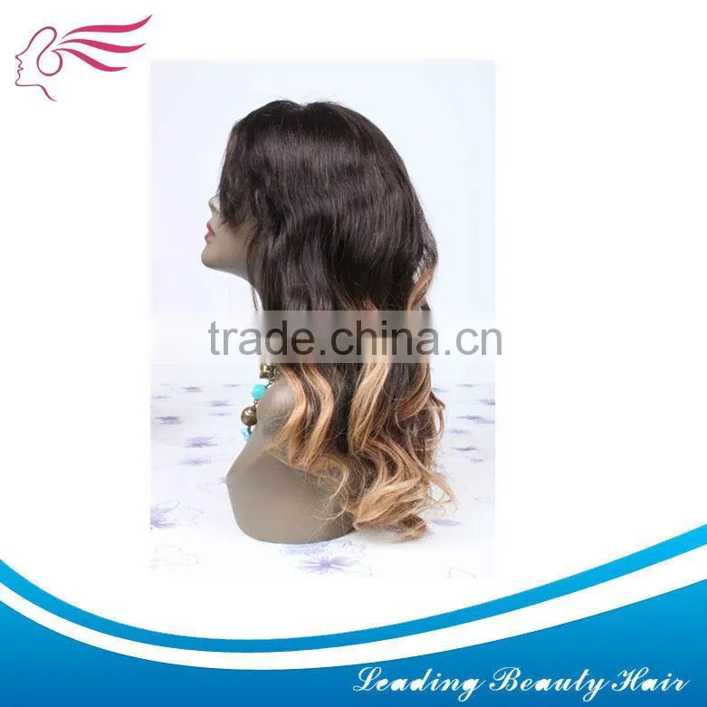 china treating 100% remy Brazilian human stock full lace hair wigs,no tangle, shedding free
