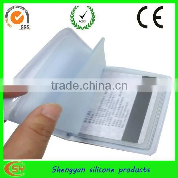 ECO-friendly PVC business id name credit card holder