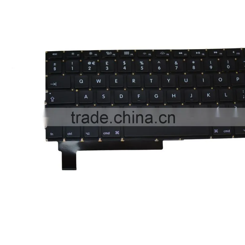 Hot Sale New UK keyboard Replacement For Laptop Macbook Pro A1286 2008-2012