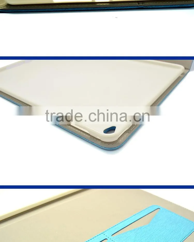 Standable PU Leather Tablet Case For iPad Air 2