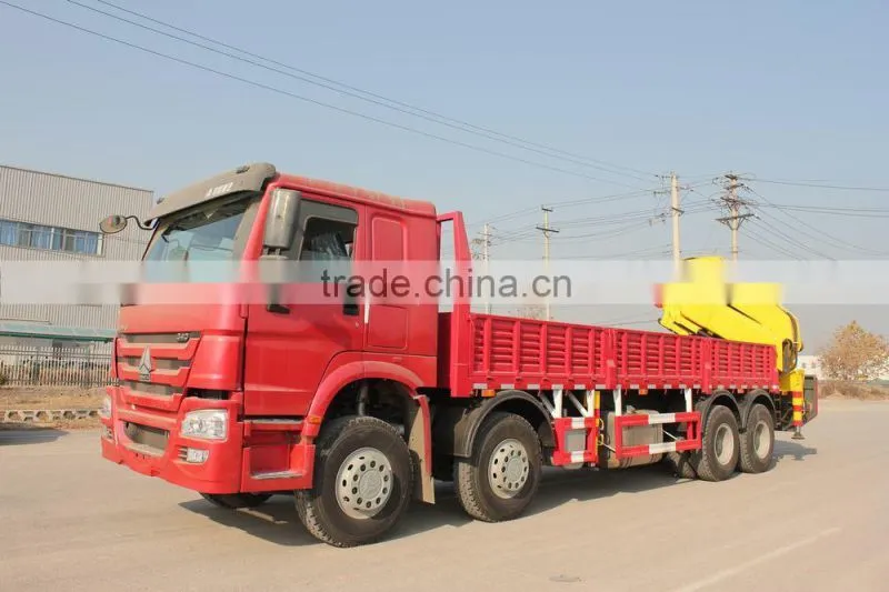 howo 8*4 30Ton Truck Mounted Crane for sale