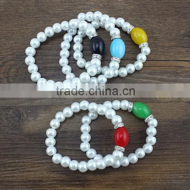 2015 fake pearl bracelet wholesale