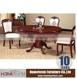antique wooden inlay dining room furniture