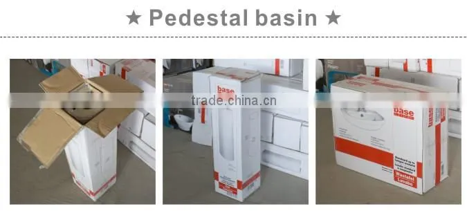 Modern Wall mounted ceramic Wash Basin Vanity Cabinet with Ceramic Basin for Bathroom Furniture