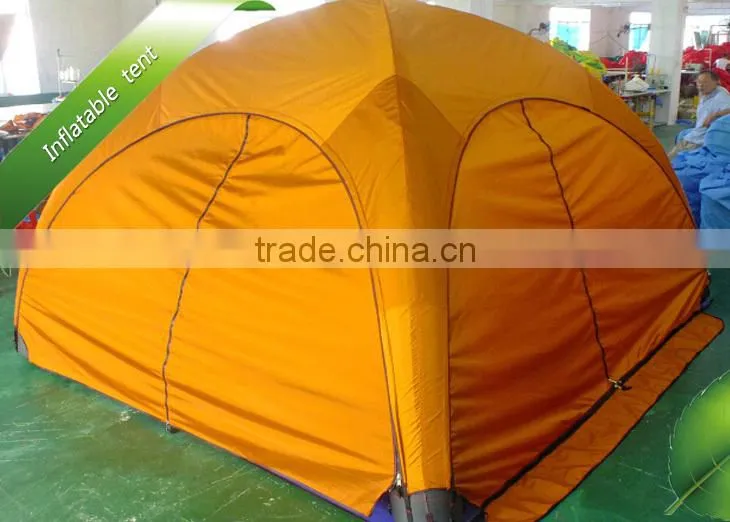 China cheap PVC air inflatable tent for sale