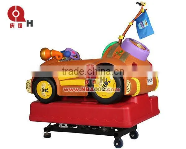 Lovely Orange Car Electric Kiddie Rides Red Blue QHRR13