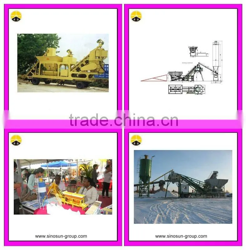 YHZS25 Concrete Batching Plant (25cbm/hr)