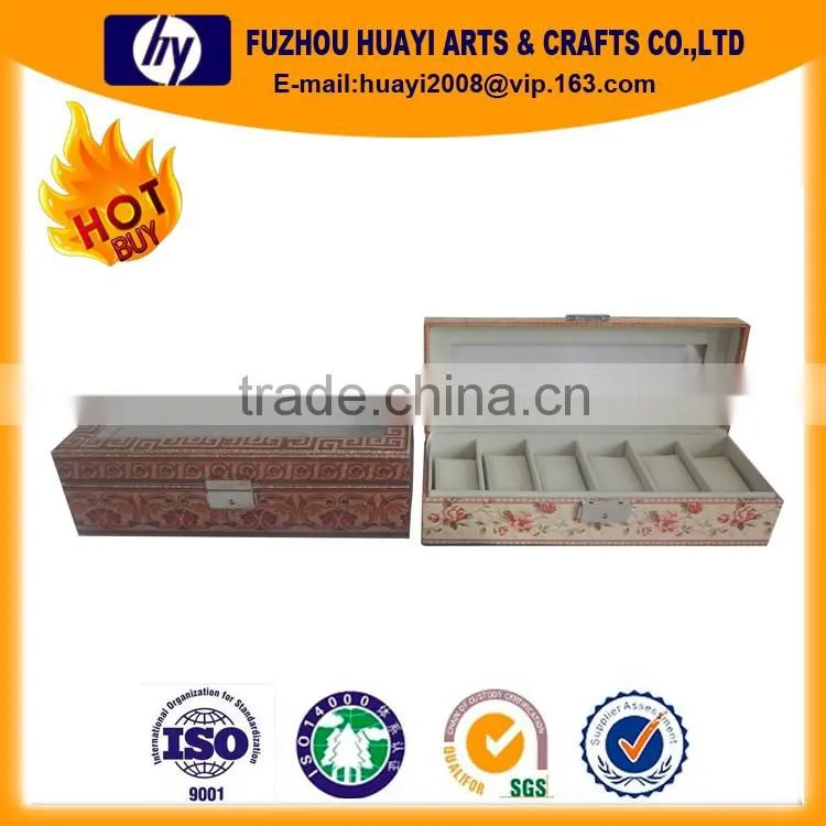 High Quality Customized Made-In-China Luxury Wooden Watch Box For packing box