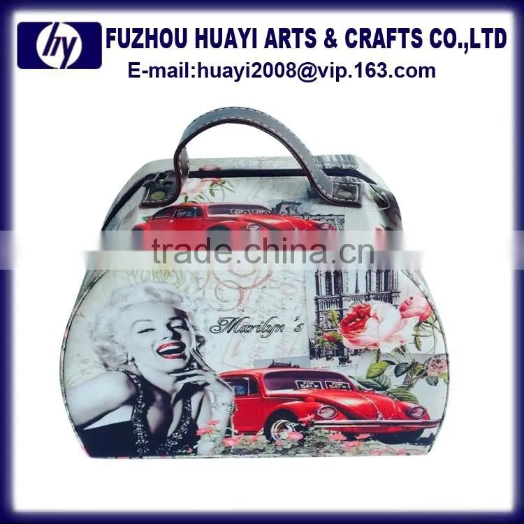 Round gift box wholesale custom small tote gift box