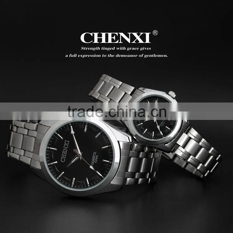 Modern promotional man or woman ,lady's watch stainless steel watch 024AM&LS