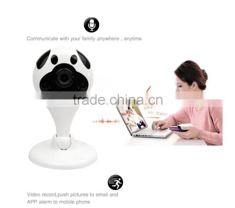 Newest wireless smart home IP Camera H.264 720P P2P cloud WIFI IP Camera