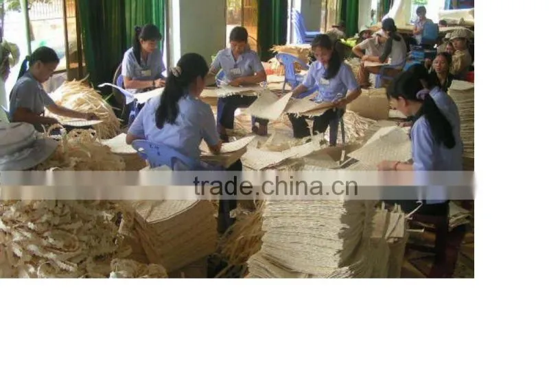 laminated bamboo vase