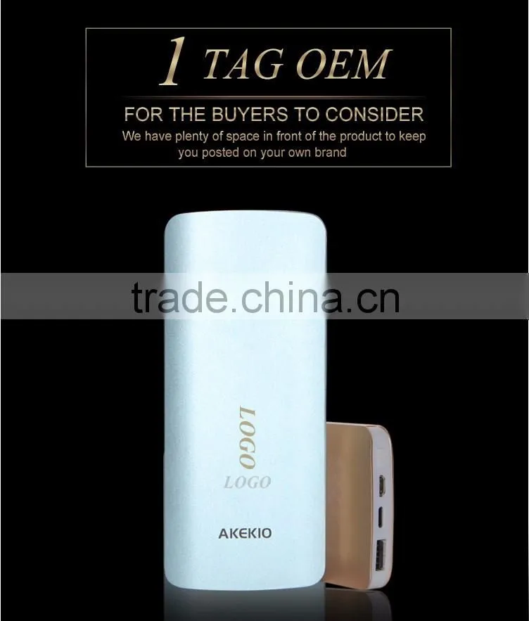 Guangdong factory super slim portable power bank credit card power charger for smartphone