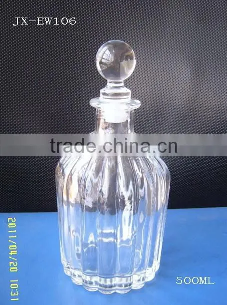 125ml tent shape Reed diffuser bottles,Aroma diffuser bottles(JX-EW023)