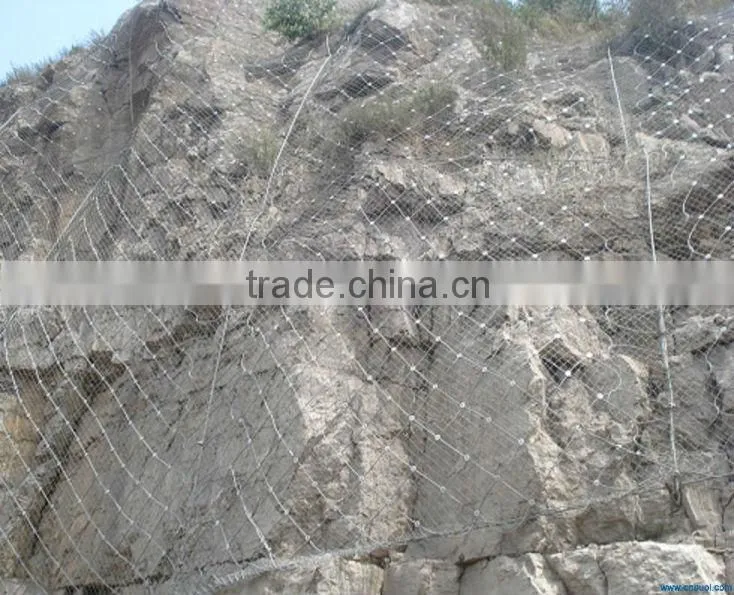 Stone/Rock Fall Protection Metal Wire Mesh(BV certification)