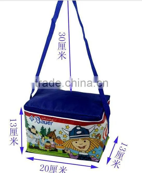 hot sale insulation lunch bags for kids Long shoulder cooler bag