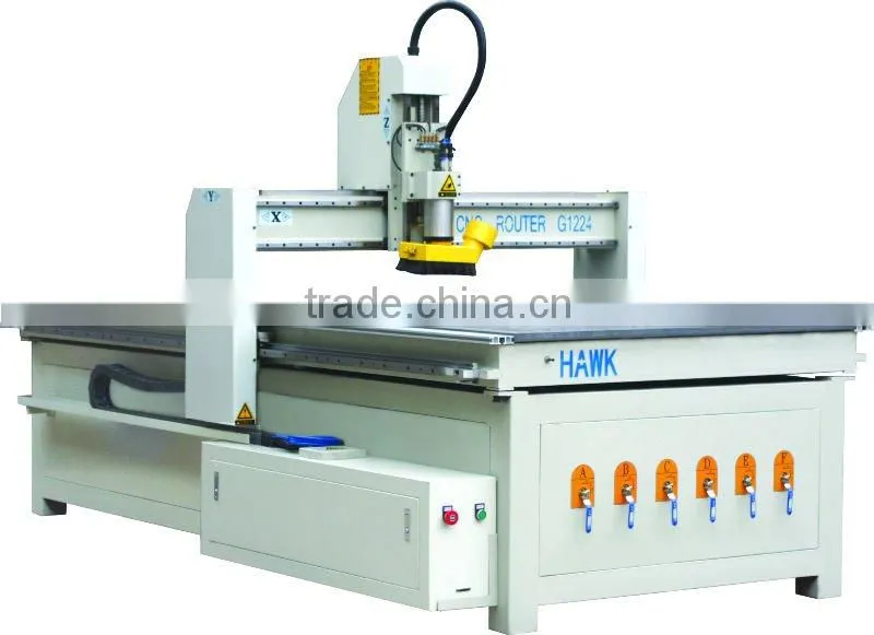 1200*2400 work table CNC engraving machine