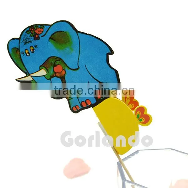 Elephant honeycomb picks for decoration