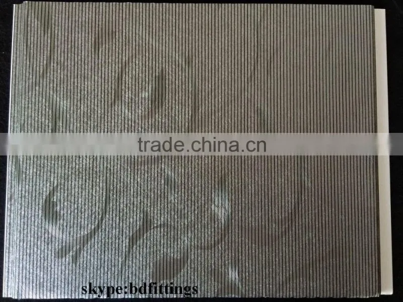Newest laminated pvc plastic building material/pvc panels for ceiling and wall